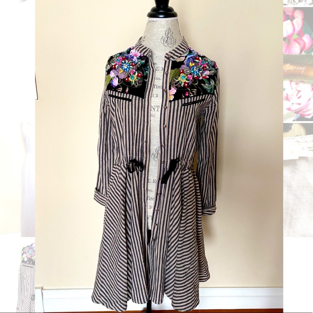 Aratta button front dress